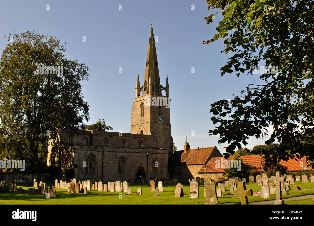 St. Peter`s Church, Harrold, Bedfordshire, England, UK Stock Photo